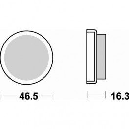 Plaquettes de frein moto SBS Ceramic 576 HF