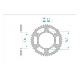 COURONNE ACIER AFAM PAS 420 COURONNE ACIER AFAM PAS 420