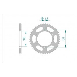 COURONNE ACIER AFAM PAS 420