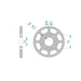 COURONNE ACIER AFAM PAS 428
