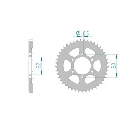 COURONNE ACIER AFAM PAS 428