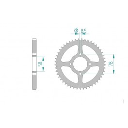 COURONNE ACIER AFAM PAS 428