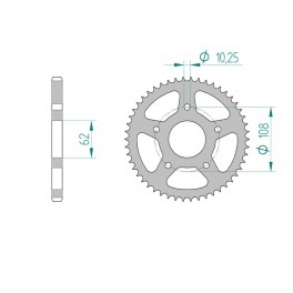 COURONNE ACIER AFAM PAS 428