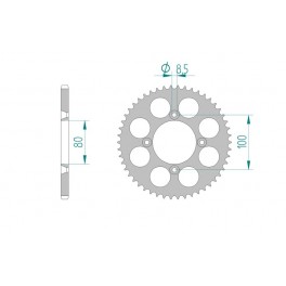 COURONNE ALU AFAM PAS 420 COURONNE ALU AFAM PAS 420