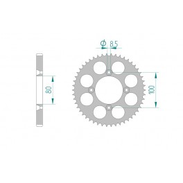 COURONNE ALU AFAM PAS 428 COURONNE ALU AFAM PAS 428