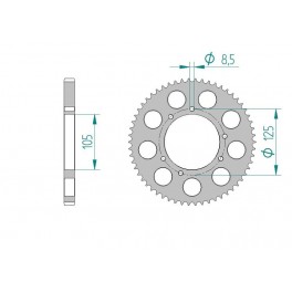 COURONNE ALU AFAM PAS 428 COURONNE ALU AFAM PAS 428
