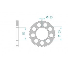 COURONNE ALU AFAM PAS 428 COURONNE ALU AFAM PAS 428