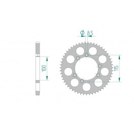 COURONNE ALU AFAM PAS 428 COURONNE ALU AFAM PAS 428