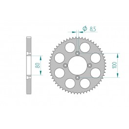COURONNE ALU AFAM PAS 428 COURONNE ALU AFAM PAS 428