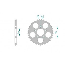 COURONNE ALU AFAM PAS 520 COURONNE ALU AFAM PAS 520