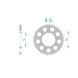 COURONNE ALU AFAM PAS 520