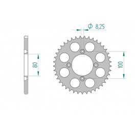COURONNE ALU AFAM PAS 520 COURONNE ALU AFAM PAS 520