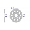 COURONNE ALU AFAM PAS 415